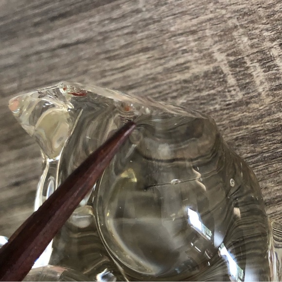 Vtg Blown Glass Dog Figurine - Picture 10 of 12